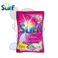 Surf Powder Detergent With Fabcon Blossom Fresh 3.6Kg Household Supplies