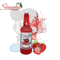 Sweet Serenity Strawberry Syrup 750Ml Groceries