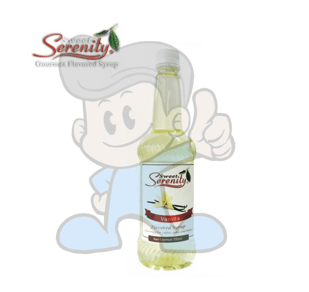 Sweet Serenity Vanilla Syrup 750Ml Groceries