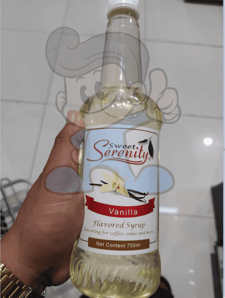 Sweet Serenity Vanilla Syrup 750Ml Groceries