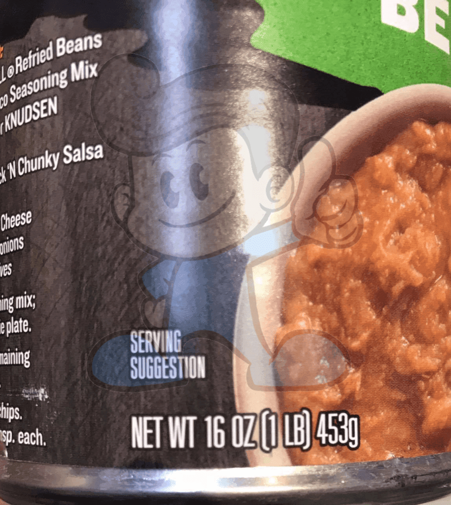 Taco Bell Fat-Free Refried Beans (2 X 453 G) Groceries