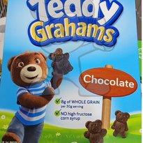 Teddy Grahams Chocolate Graham Snacks (2 X 283 G) Groceries