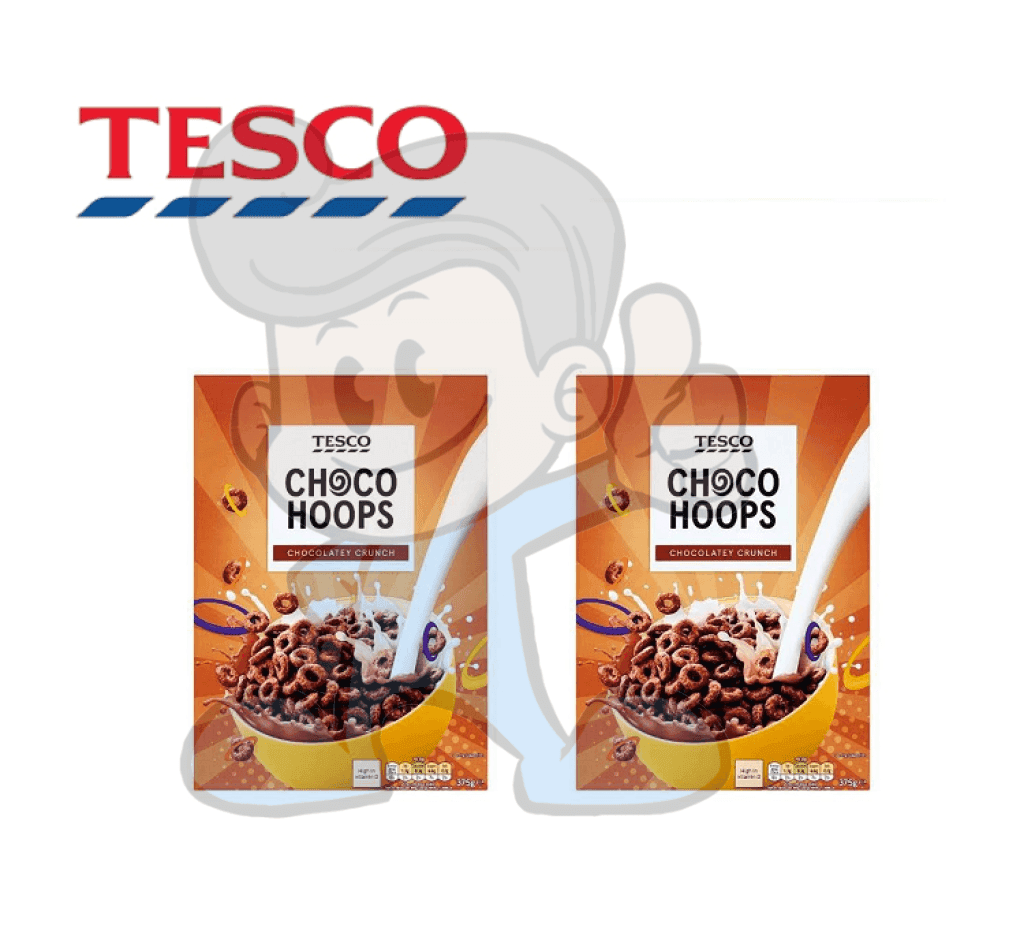 Tesco Choco Hoops Chocolatey Crunch (2 X 375G) Groceries