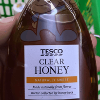 Tesco Clear Honey Natural Sweet 340G Groceries