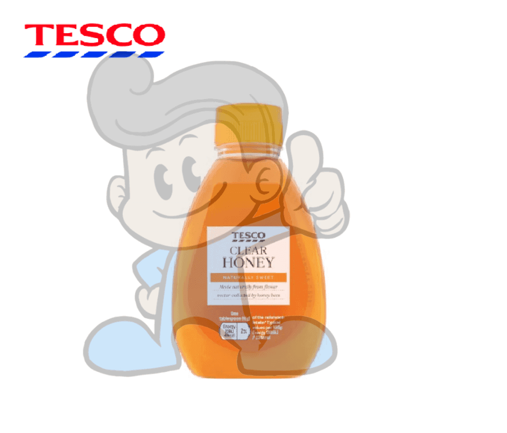 Tesco Clear Honey Natural Sweet 340G Groceries