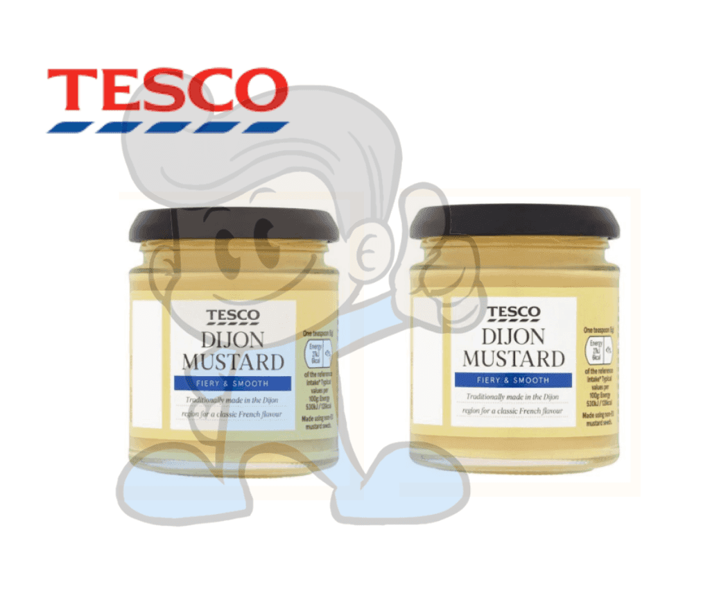 Tesco Dijon Mustard (2 X 185G) Groceries