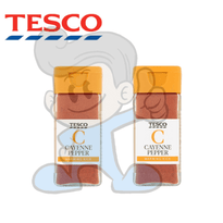 Tesco Ground Cayenne Pepper (2 X 48G) Groceries