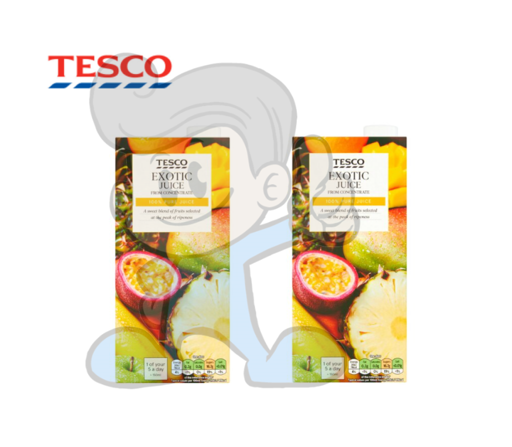 Tesco Pure Exotic Juice (2 X 1L) Groceries