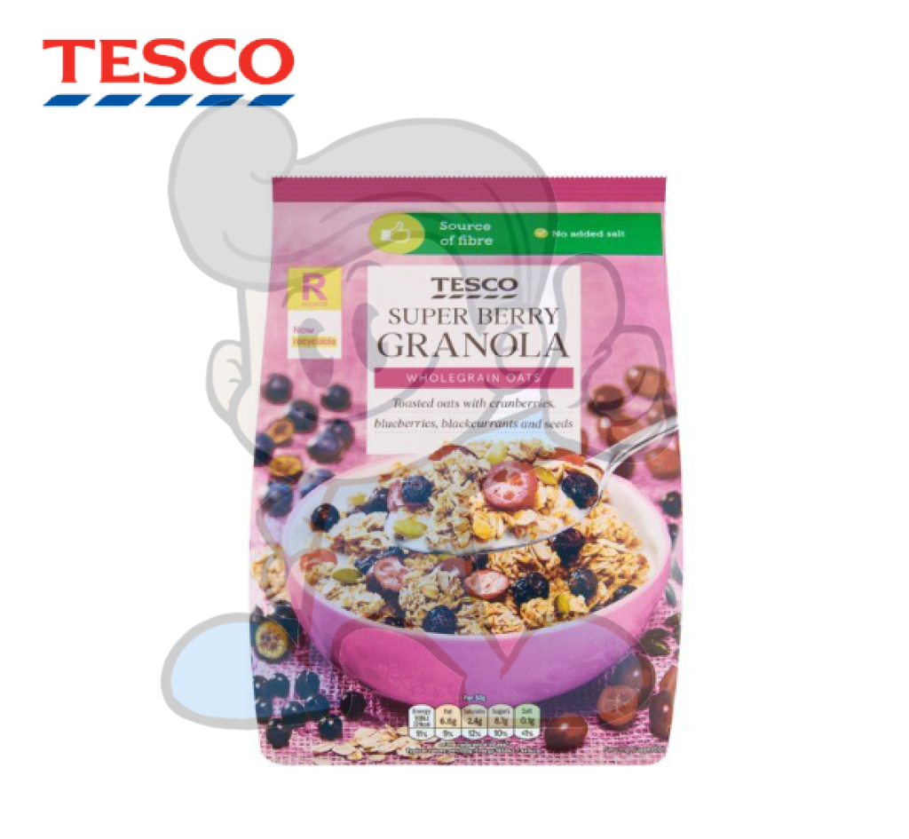 Tesco Super Berry Granola 500G Groceries