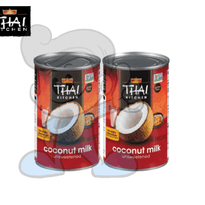 Thai Kitchen Coconut Milk Unsweetened (2 X 403 Ml) Groceries