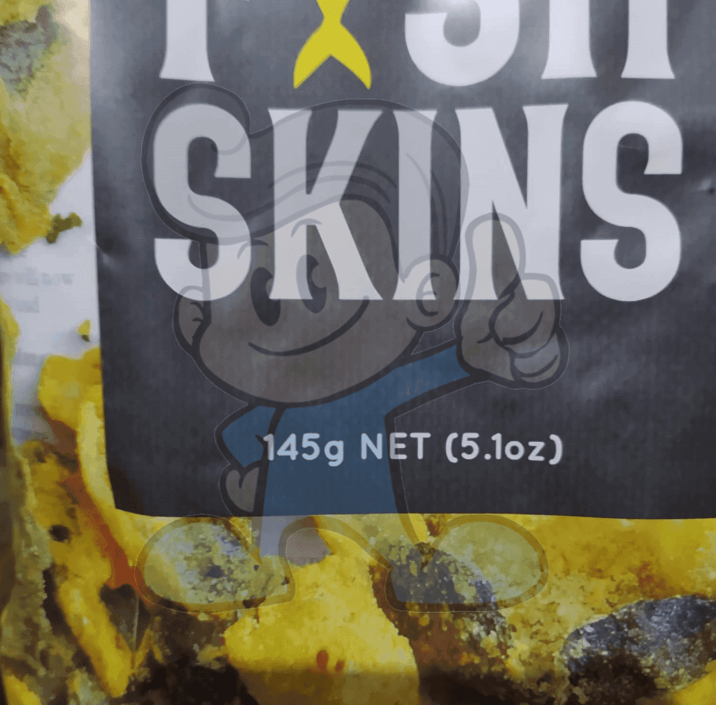 The Snak Yard Salted Egg Fish Skins (2 X 145G) Groceries