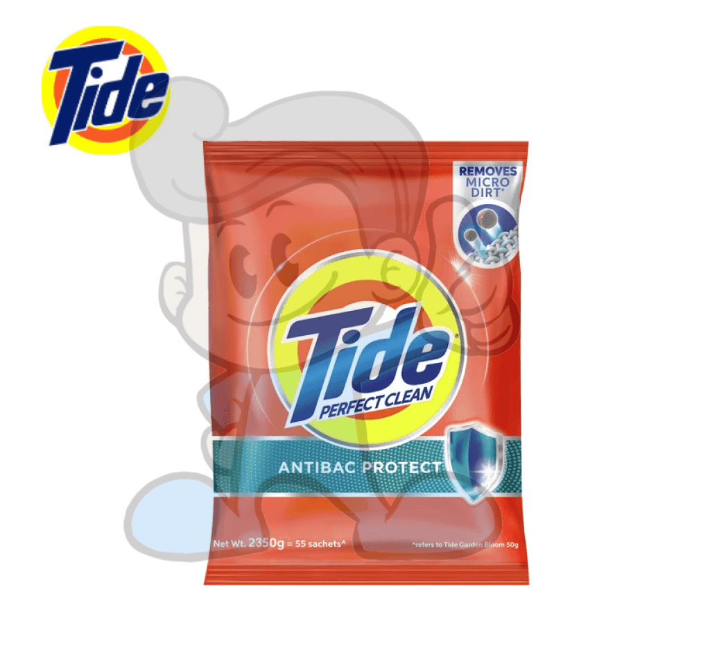 Tide Perfect Clean Antibac Protect Powder Detergent 2350G Household Supplies