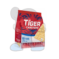 Tiger Crackers Plain Pack Of 4 (4 X 250G) Groceries