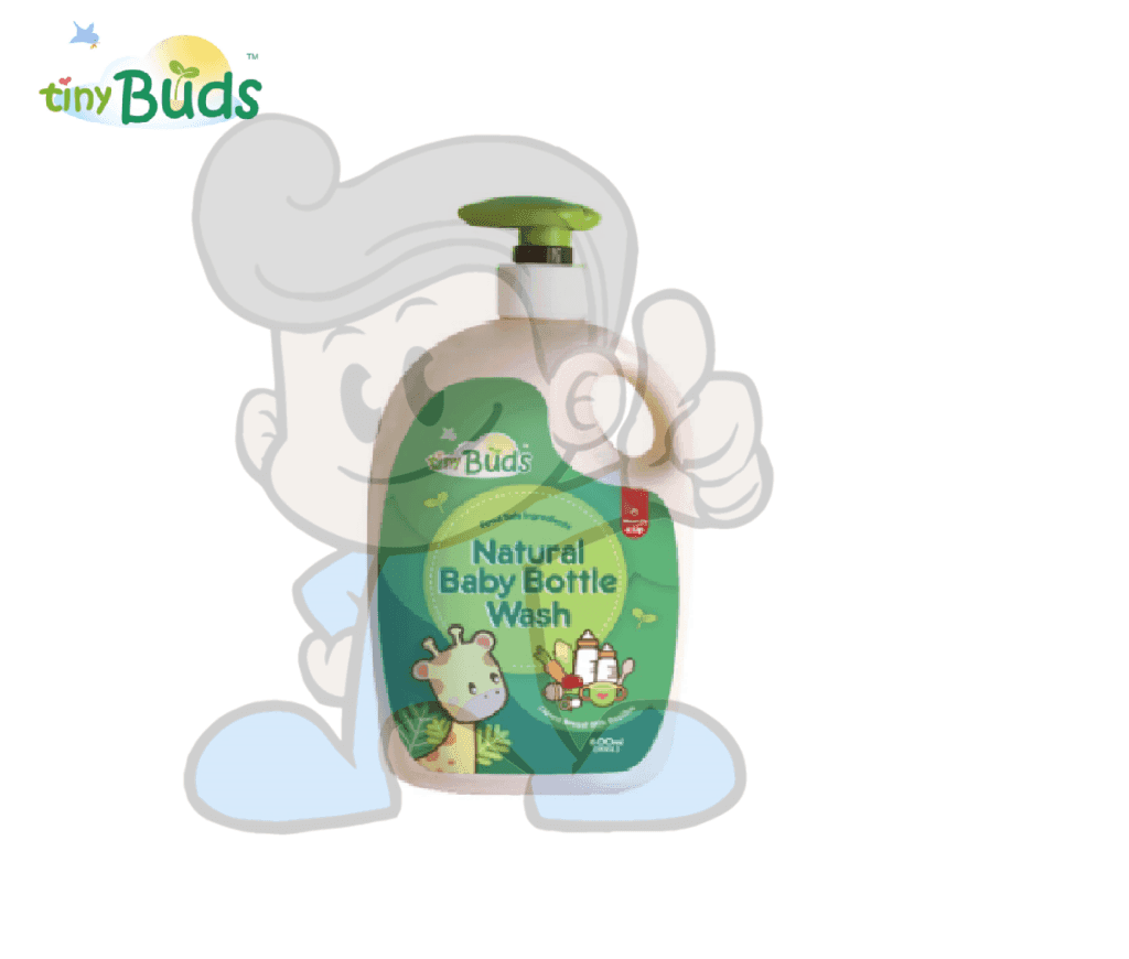 Tiny Buds Natural Baby Bottle Wash 600Ml Mother &