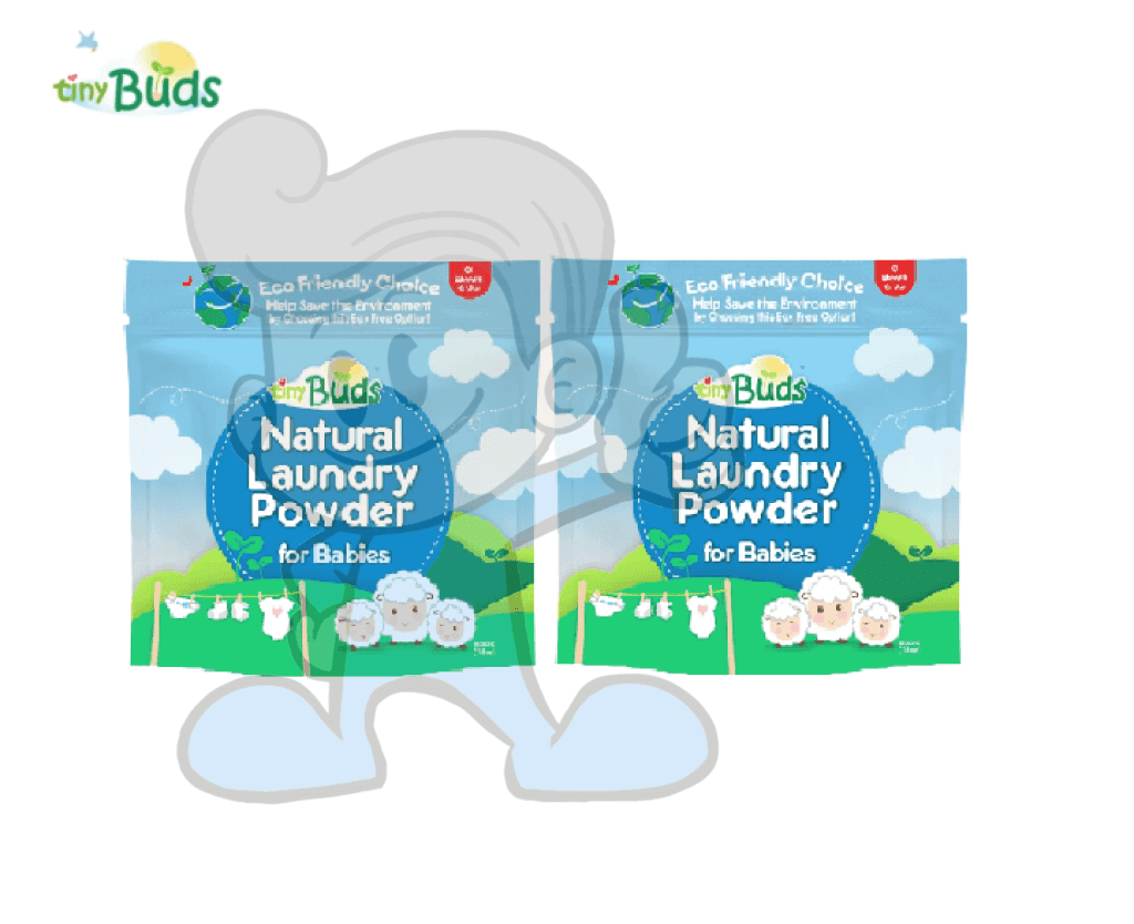 Tiny Buds Natural Laundry Powder For Babies (2 X 500 G) Mother & Baby