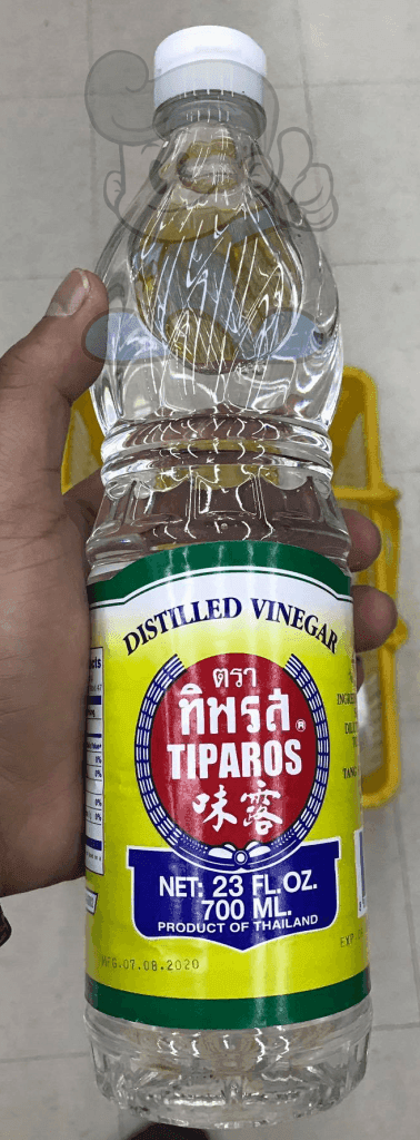 Tiparos Distilled Vinegar (2 X 700 Ml) Groceries