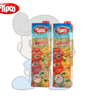 Tipco Double Tomato 100% Juice (2 X 1 L) Groceries