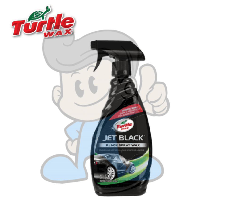 Turtle Wax Jet Black Spray Detailer 680Ml Motors