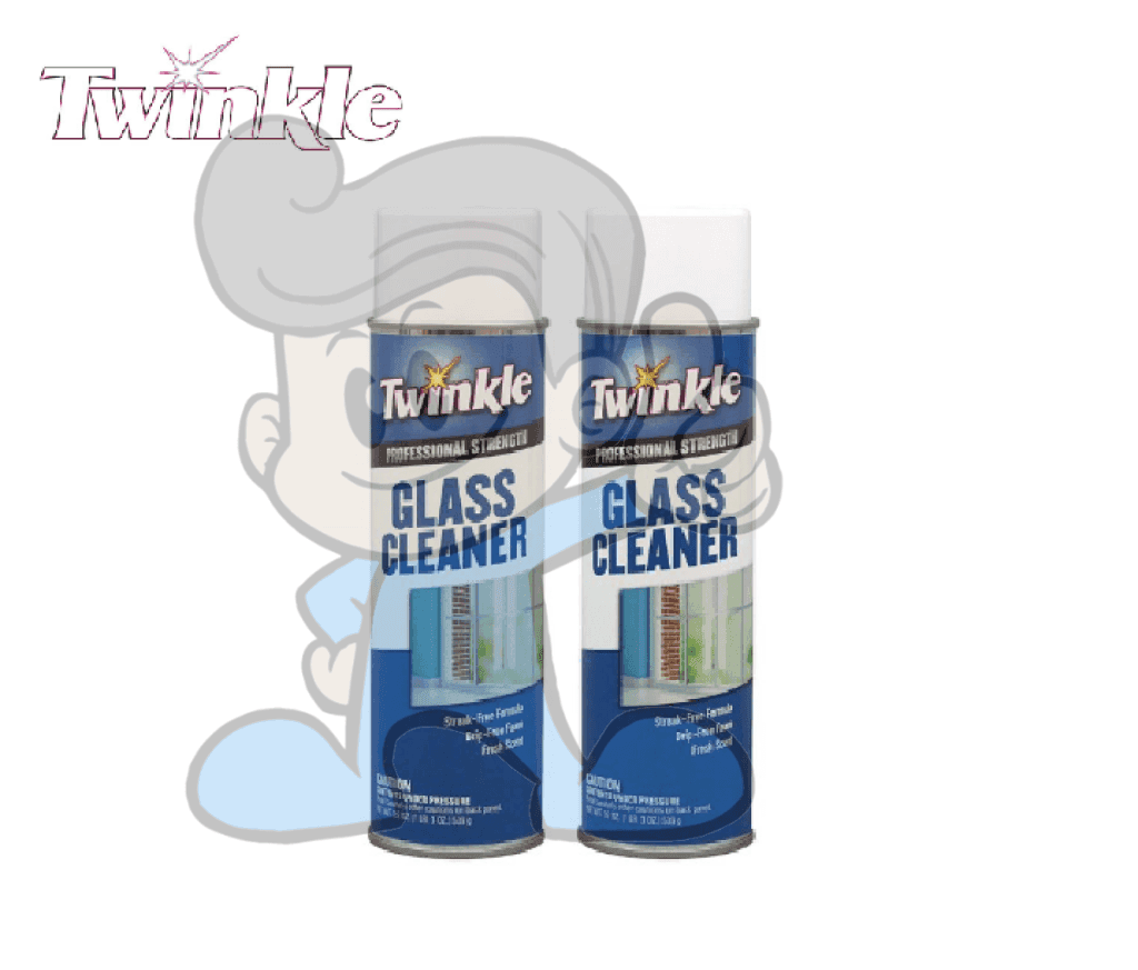 Twinkle Professional Strength Glass Cleaner (2 X 539 G) Household Supplies