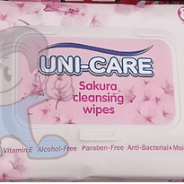 Uni Care Sakura Cleansing Wipes (2 X 90S) Mother & Baby