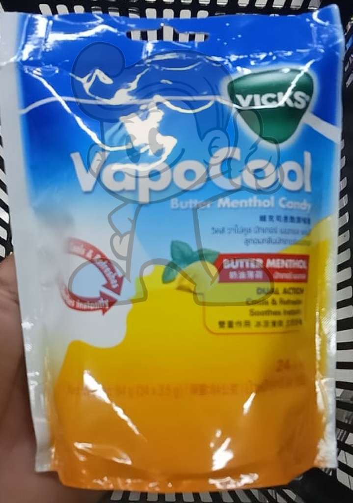 Vicks Vapocool Butter Menthol Candy (3 X 24S) Beauty