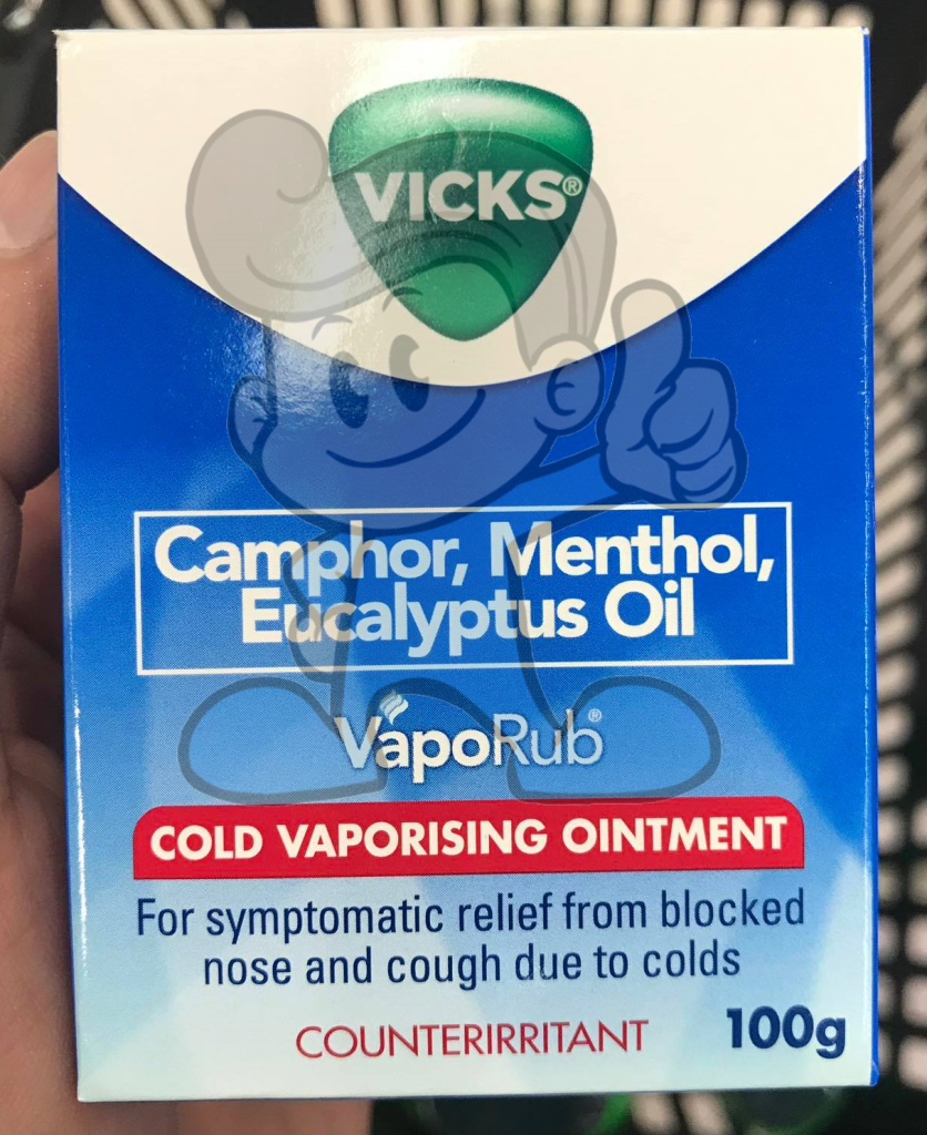 Vicks Vaporub Cold Vaporising Ointment 100G Health