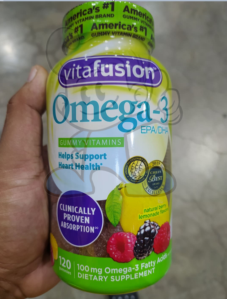 Vitafusion Omega 3 Gummies 120 Count Health