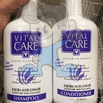 Vital Care Salon Classics Jojoba Aloe Ginger Moisture And Fullness Conditioner (2 X 950 Ml) Beauty