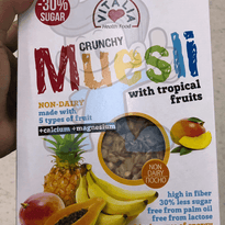 Vitalia Crunchy Muesli With Tropical Fruits 375G Groceries