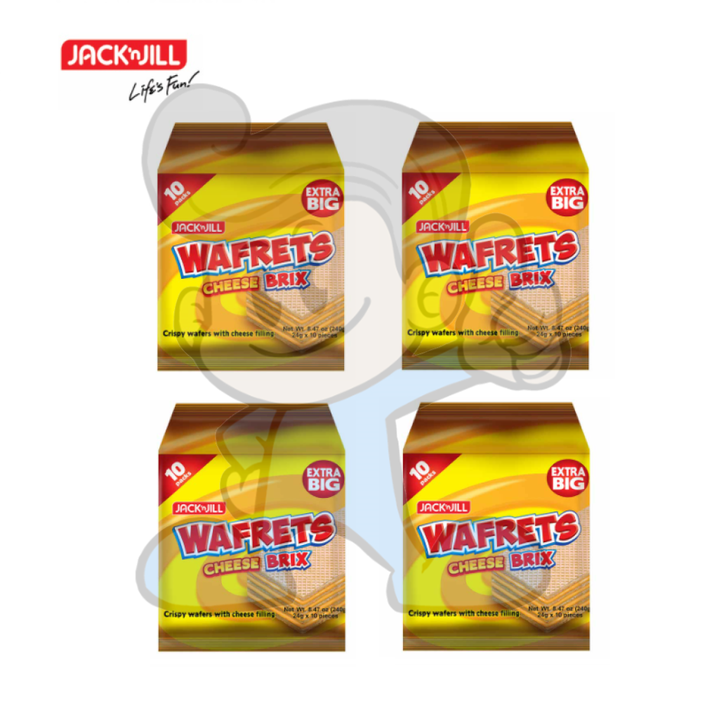 Wafrets Brix Cheese Pack Of 4 (4 X 240G) Groceries