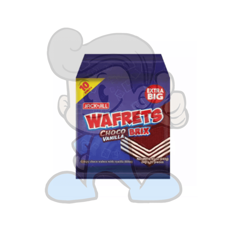 Wafrets Brix Choco Vanilla Pack Of 4 (4 X 240G) Groceries