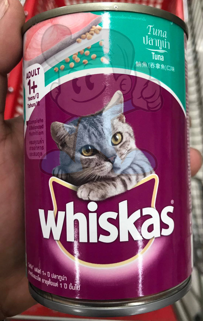 Whiskas Cat Food Tuna Flavor (4 X 400 G) Pet Supplies