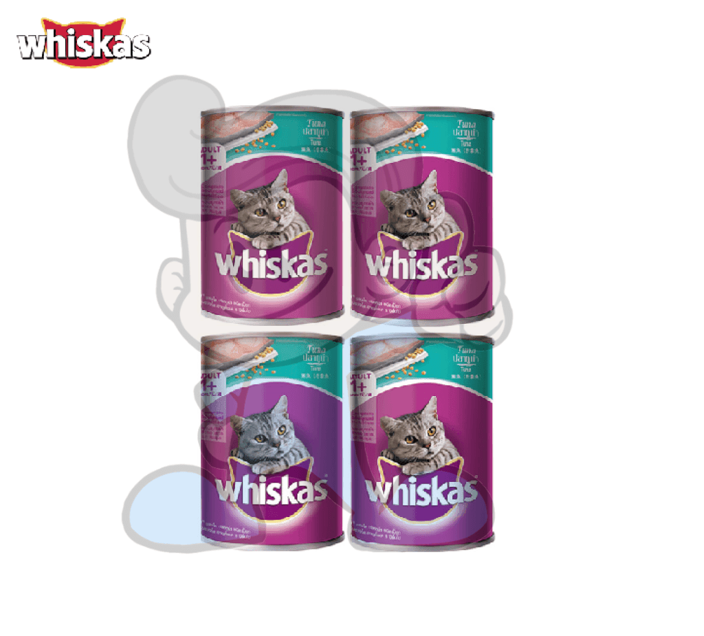 Whiskas Cat Food Tuna Flavor (4 X 400 G) Pet Supplies