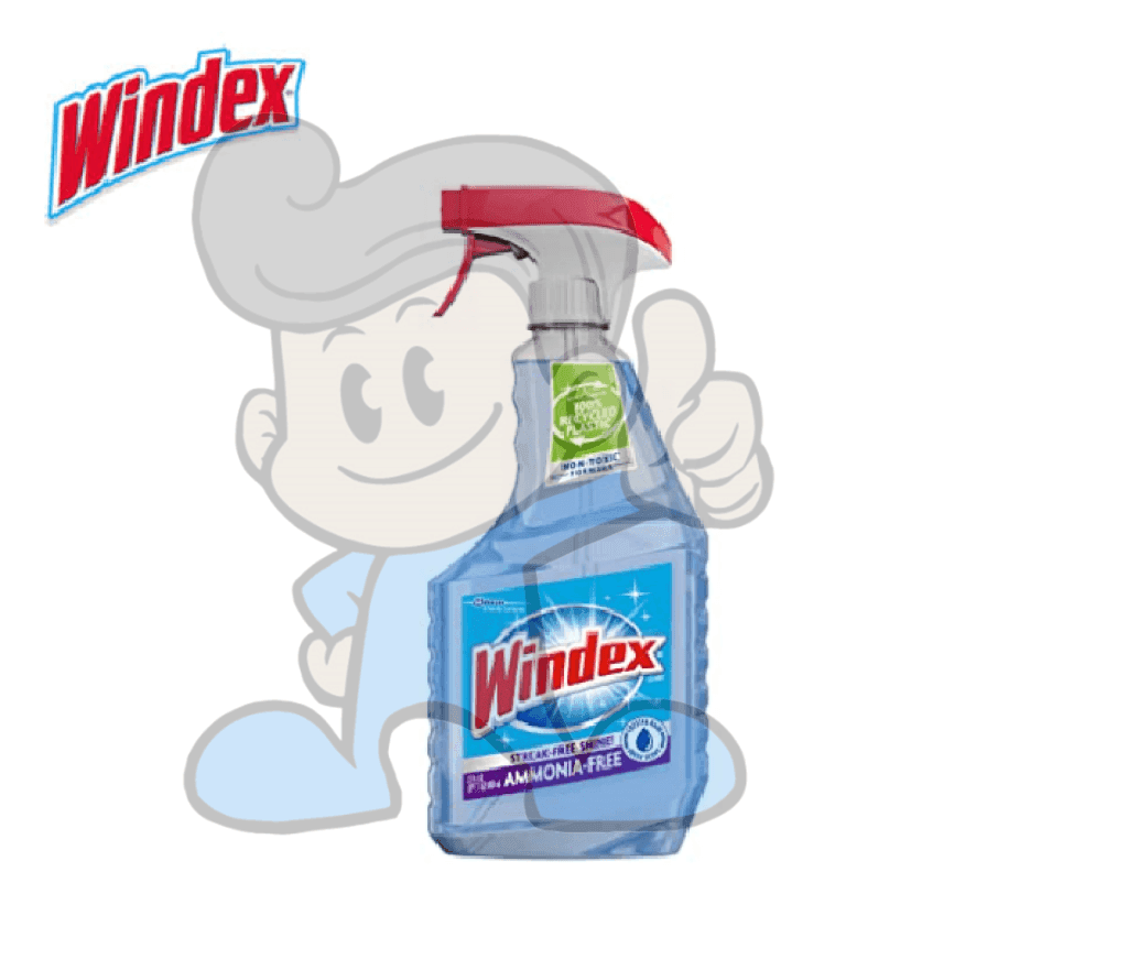 Windex Streak-Free Shine Ammonia Free Glass Cleaner 680Ml Household Supplies