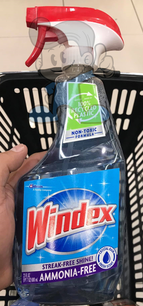 Windex Streak-Free Shine Ammonia Free Glass Cleaner 680Ml Household Supplies