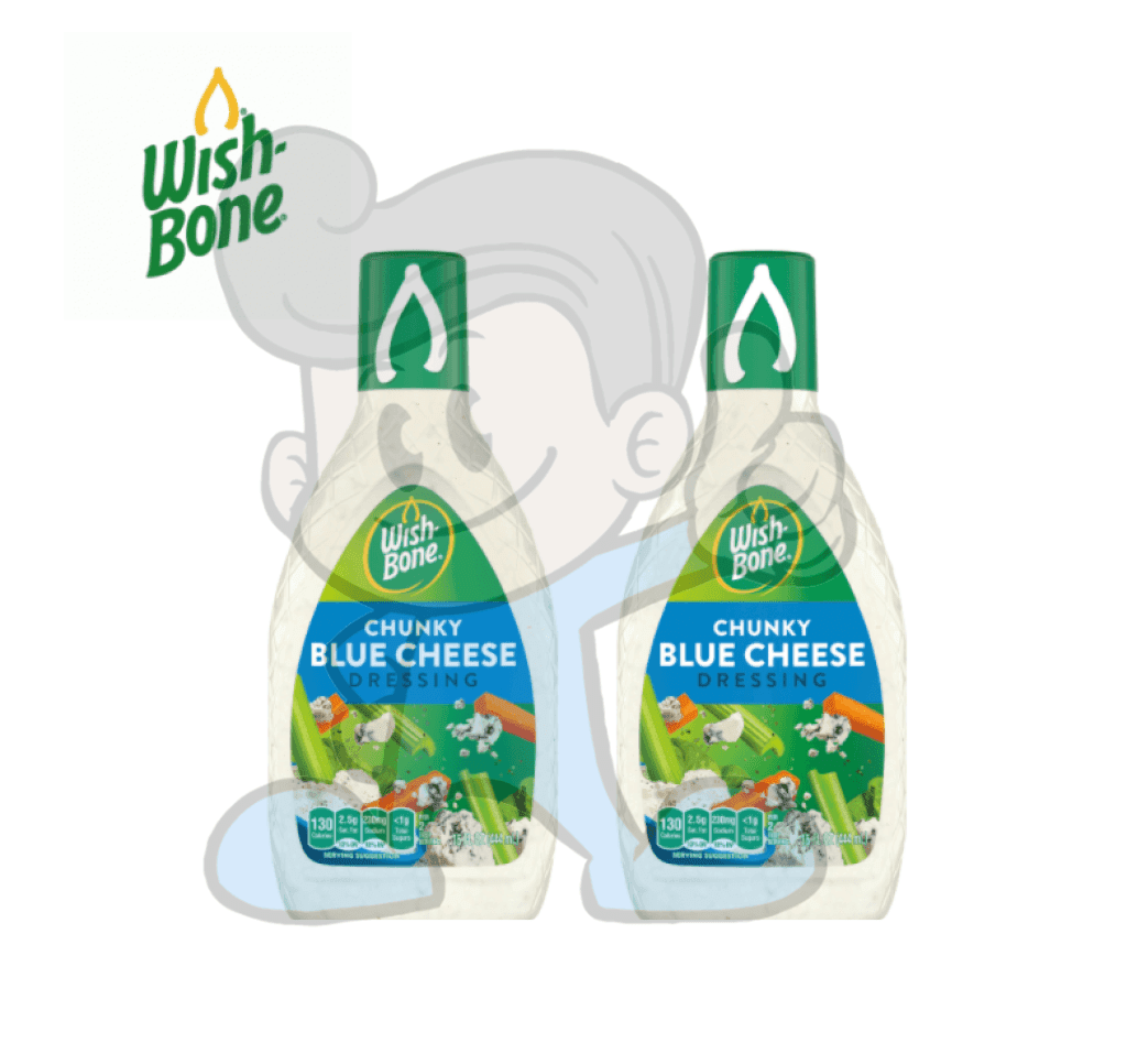 Wish-Bone Chunky Blue Cheese Dressing (2 X 15Fl. Oz.) Groceries