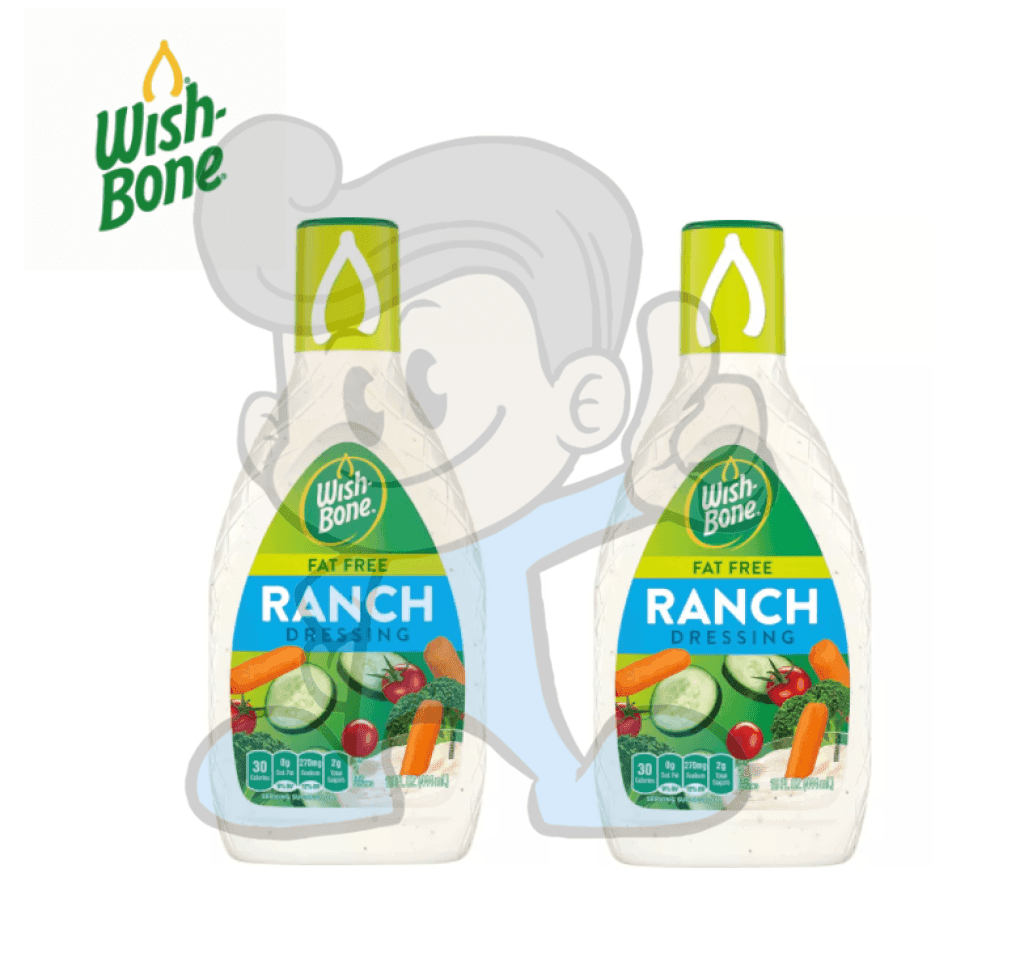 Wish Bone Fat Free Ranch Dressing (2 X 15Fl. Oz.) Groceries