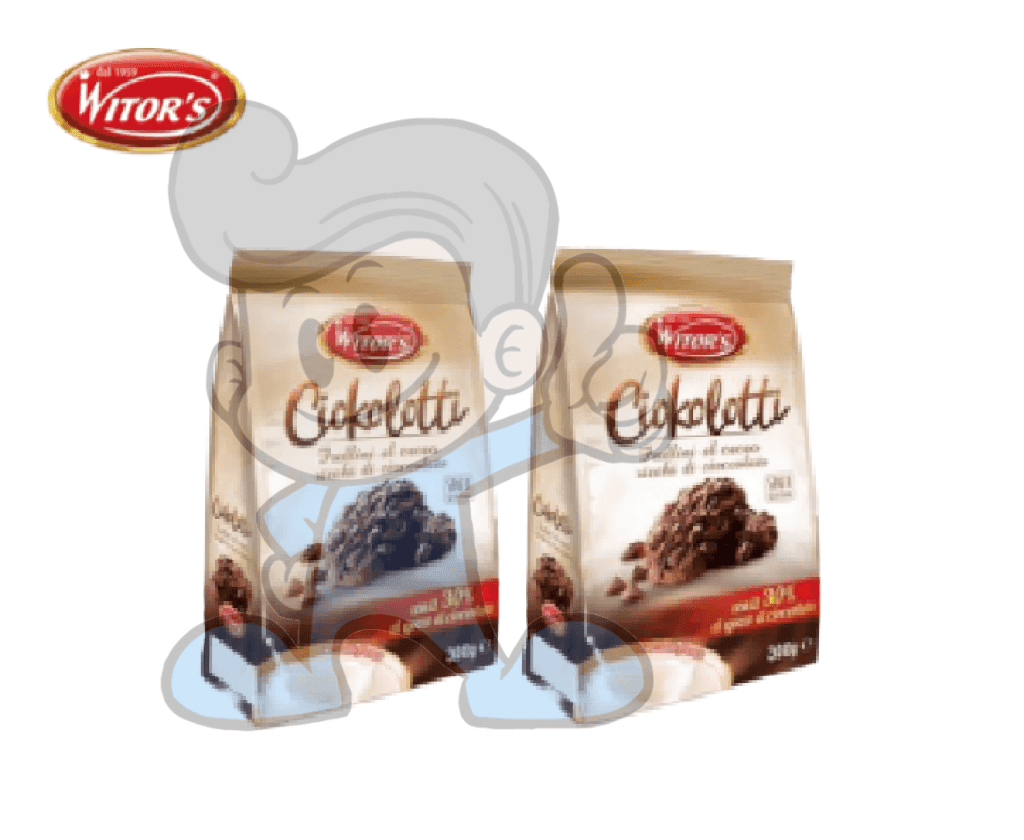 Witors Ciokolotti Dark Cocoa Cookies (2 X 300 G) Groceries