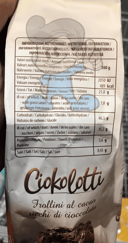 Witors Ciokolotti Dark Cocoa Cookies (2 X 300 G) Groceries