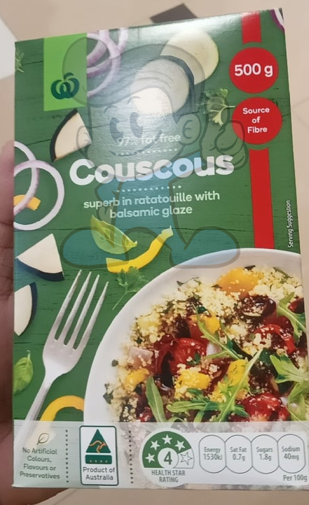 Woolworths 97% Fat Free Couscous (2 X 500G) Groceries