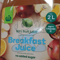 Woolworths Breakfast Juice (2 X 2L) Groceries