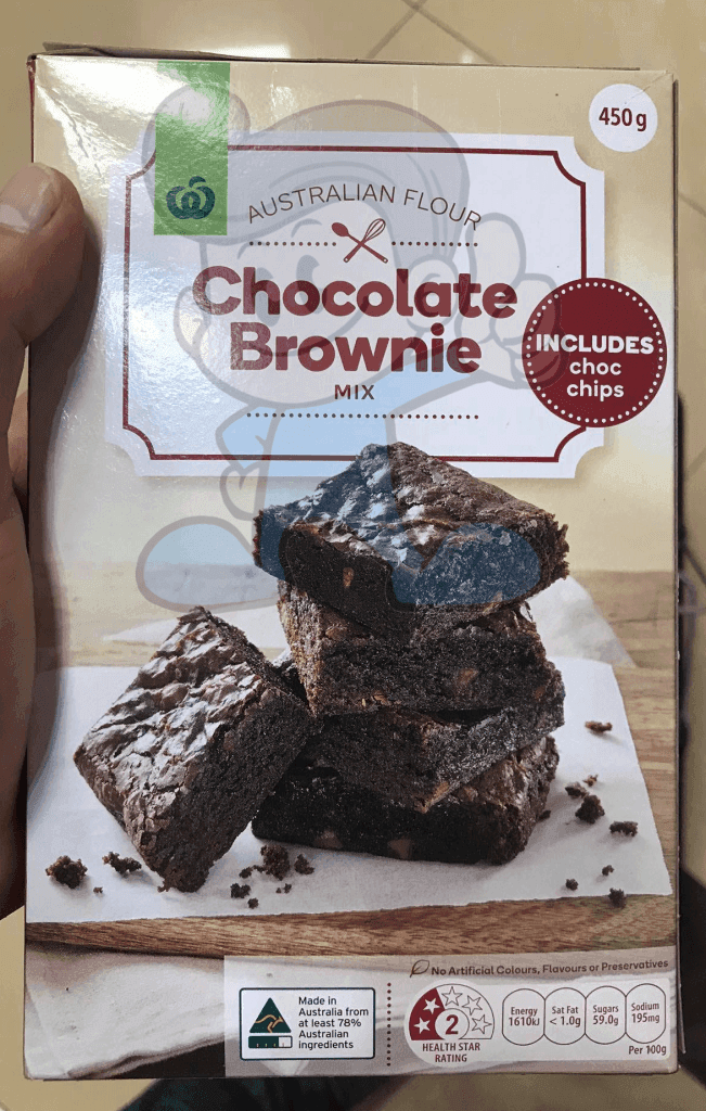 Woolworths Chocolate Brownie Mix (2 X 450 G) Groceries