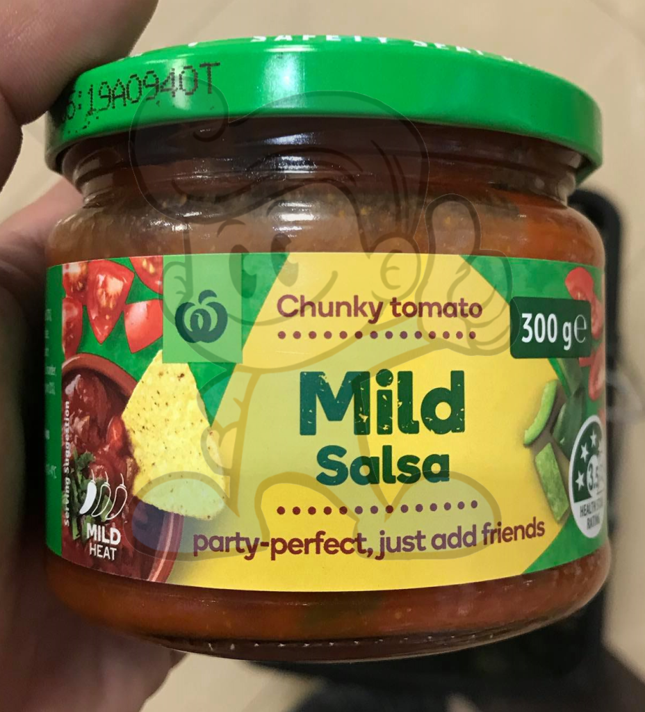 Woolworths Chunky Tomato Mild Salsa (2 X 300 G) Groceries