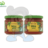 Woolworths Chunky Tomato Mild Salsa (2 X 300 G) Groceries