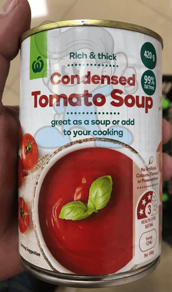 Woolworths Condensed Tomato Soup (3 X 420 G) Groceries