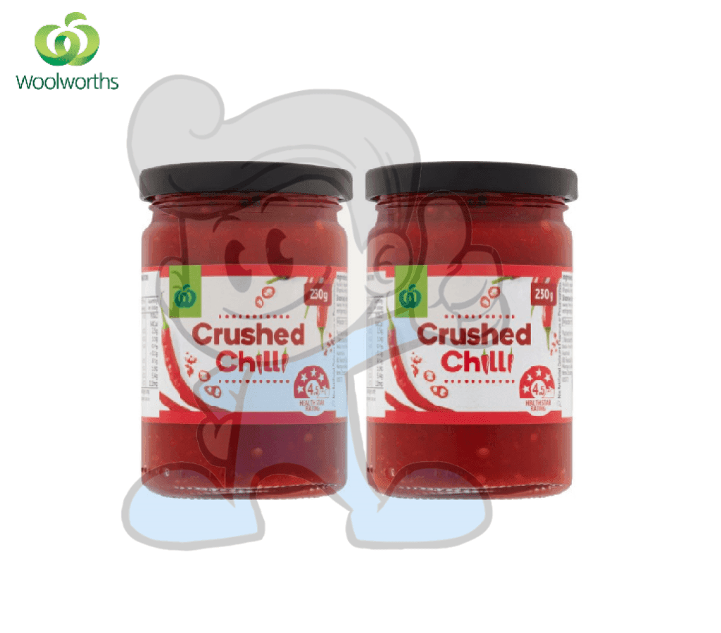 Woolworths Crushed Chilli (2 X 230 G) Groceries