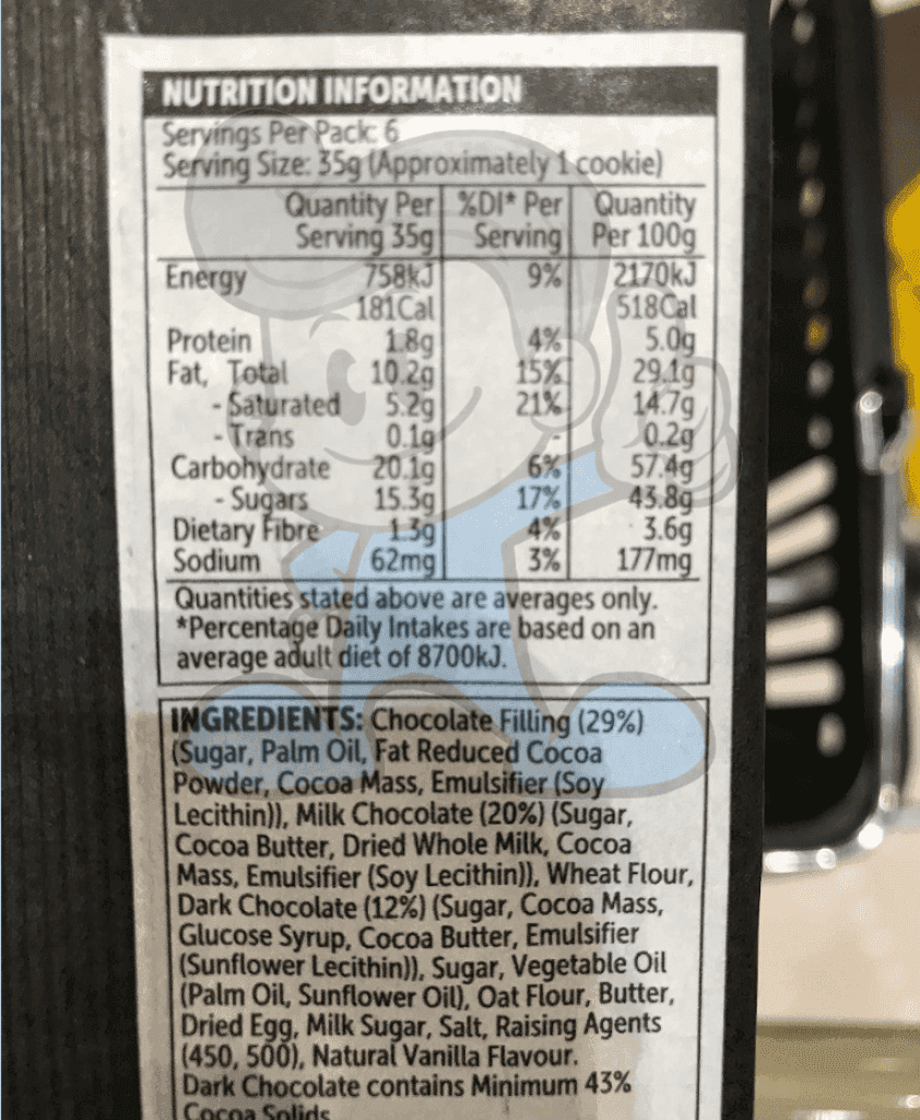 Woolworths Fully Loaded Cookies Chocolate 210G Groceries