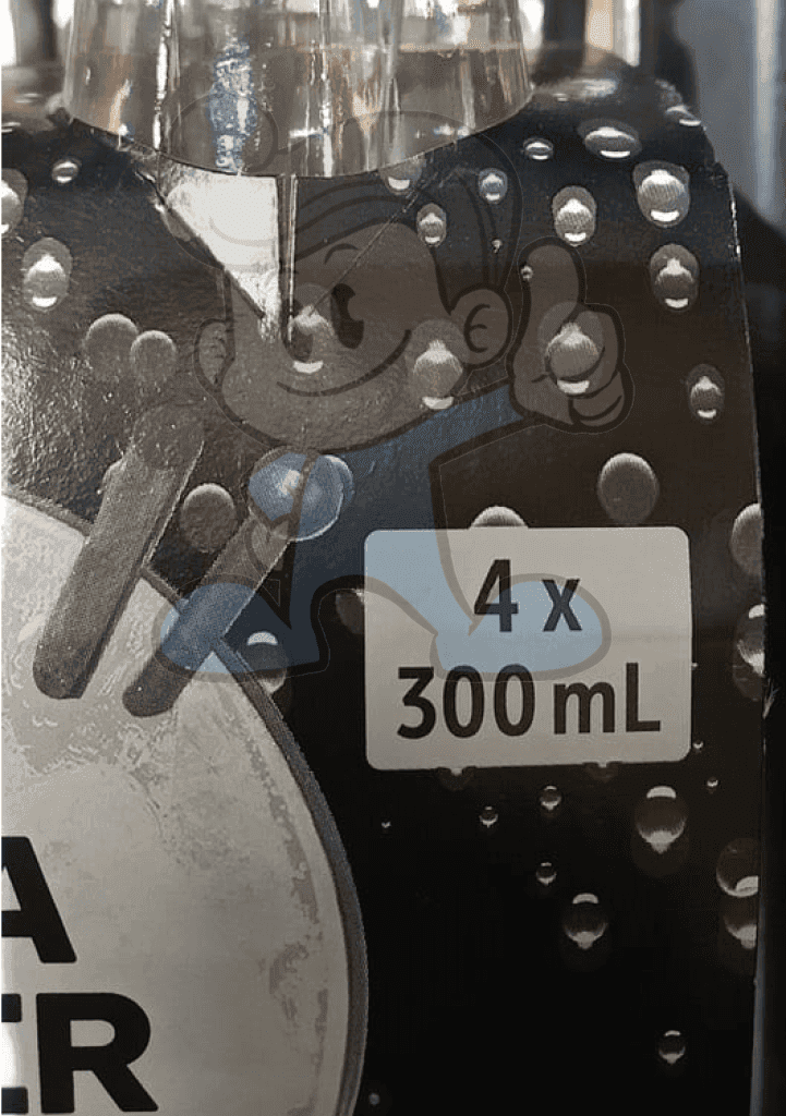 Woolworths Refreshing Soda Water (4 X 300 Ml) Groceries
