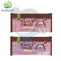 Woolworths Rocky Road Mallows Biscuits (2 X 190G) Groceries