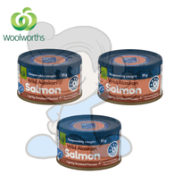 Woolworths Salmon Naturally Smoked (3 X 95G) Groceries